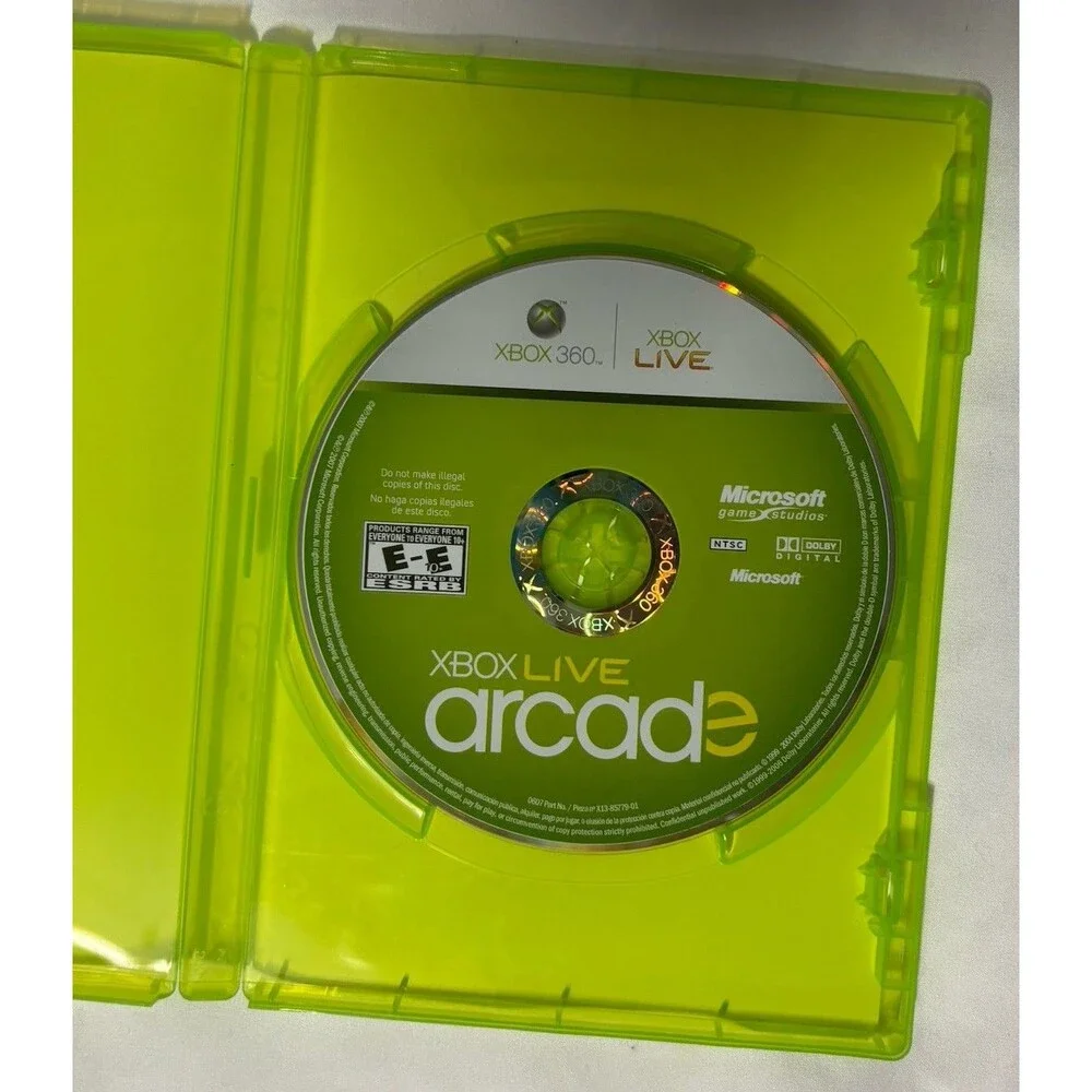 Live Arcade Compilation Disc MICROSOFT XBOX 360 Compilation E Multiplayer
